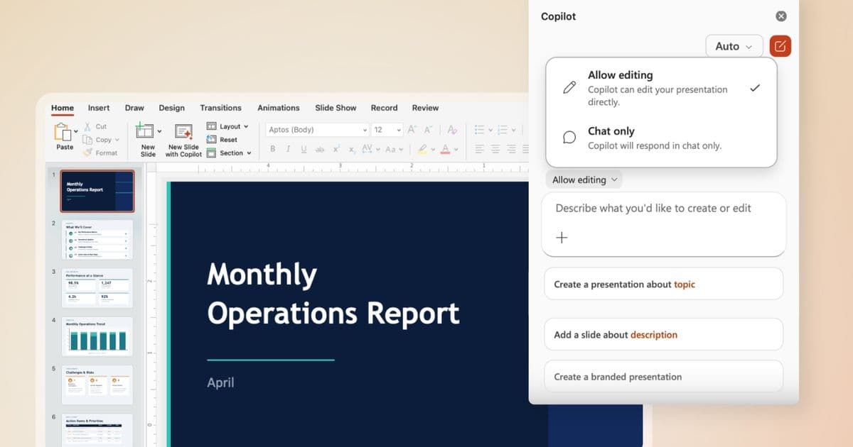 Copilot Now Offers Agentic Multi-Step Actions in Word, Excel, and PowerPoint