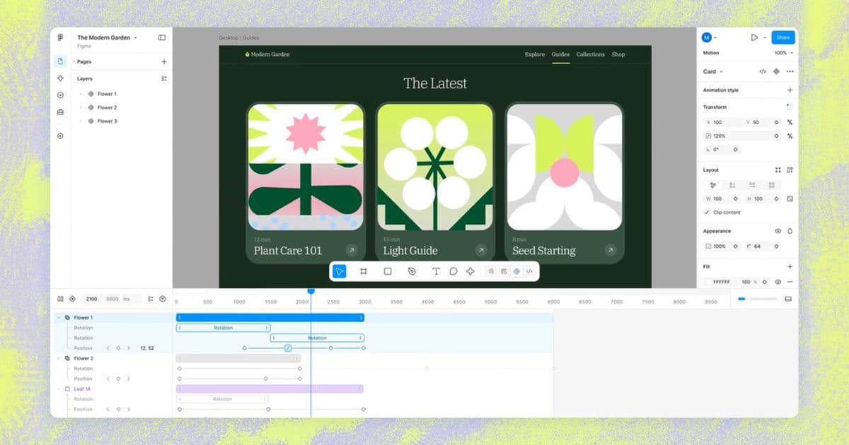 Figma Enhances Workflow with Integrated Motion Design, Code Layers, and AI Features