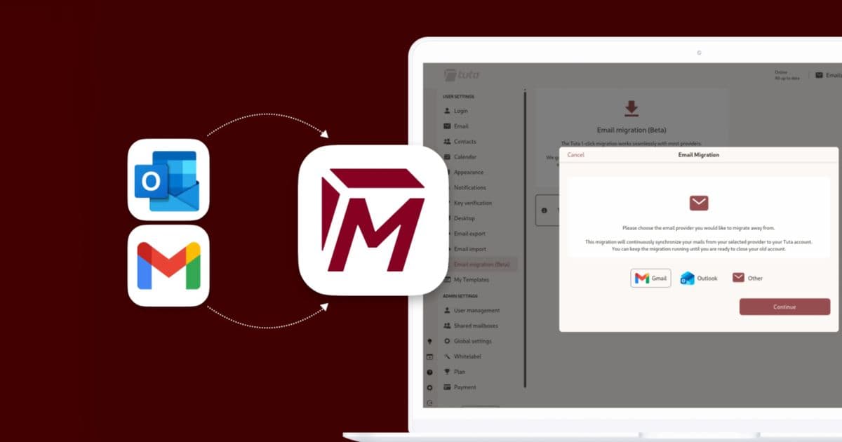 Tuta Launches Closed Beta for One-Click Email Migration and New Tuta Drive Apps