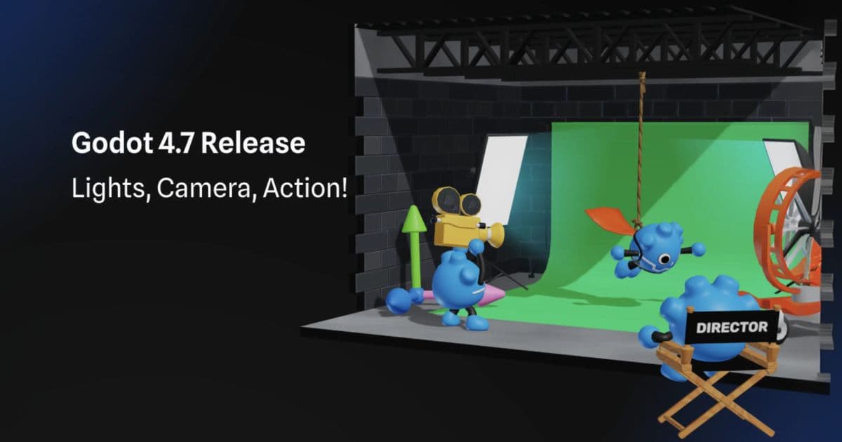 Godot 4.7 Adds AreaLight3D, Asset Store Overhaul, GABE Support, and HDR Output
